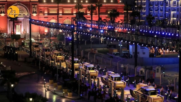 رژه بی نظیر ۲۲ مومیایی فراعنه مصر