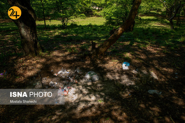 بجای مانده از روز طبیعت