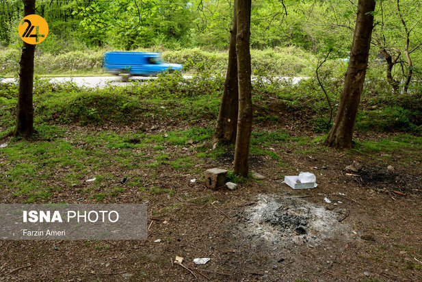 بجای مانده از روز طبیعت