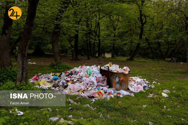 بجای مانده از روز طبیعت
