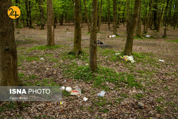 بجای مانده از روز طبیعت
