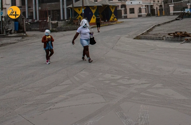 فوران آتشفشان در حوزه کارائیب