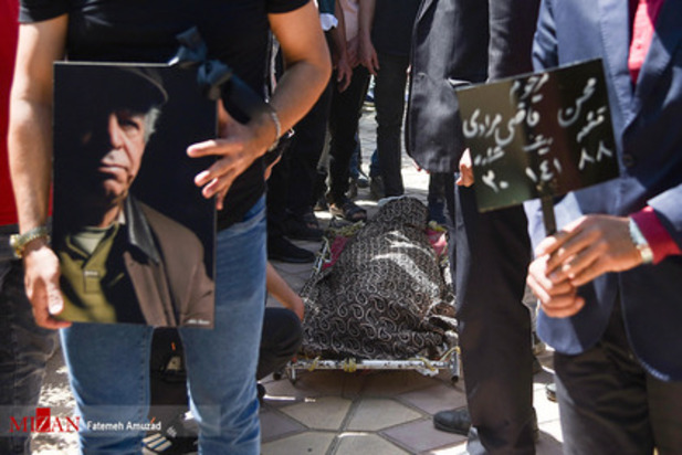 تشییع محسن قاضی مرادی