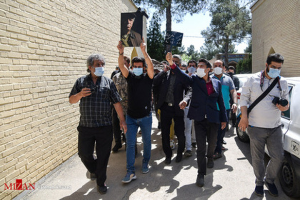 تشییع محسن قاضی مرادی