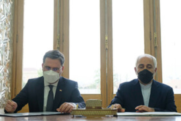 دیدار وزیر امور خارجه صربستان با محمدجواد ظریف