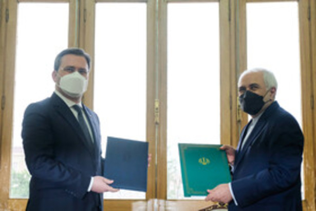 دیدار وزیر امور خارجه صربستان با محمدجواد ظریف