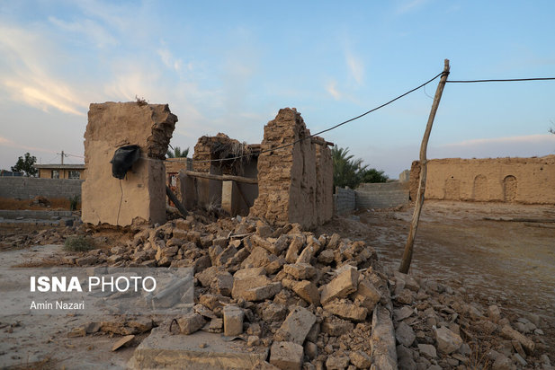 خسارات زلزله بندر گناوه