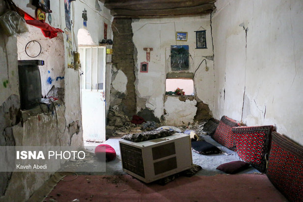 خسارات زلزله بندر گناوه