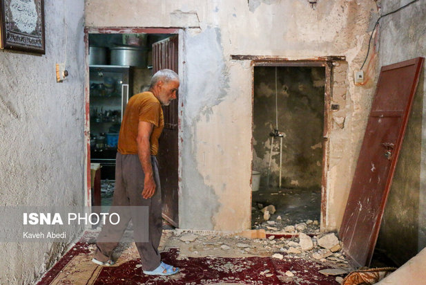 خسارات زلزله بندر گناوه