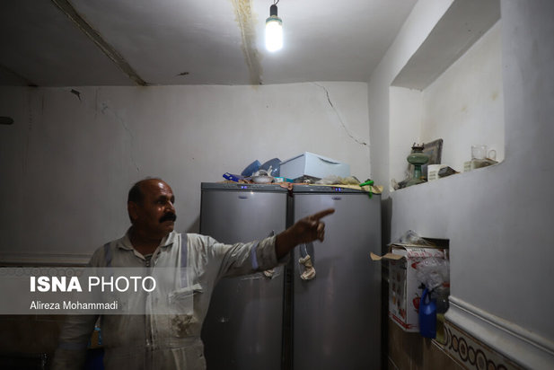 خسارات زلزله بندر گناوه