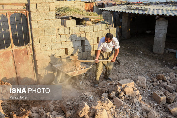 خسارات زلزله بندر گناوه