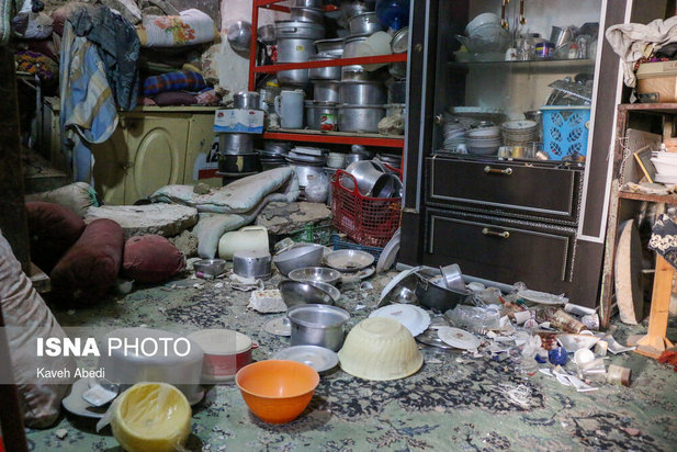 خسارات زلزله بندر گناوه