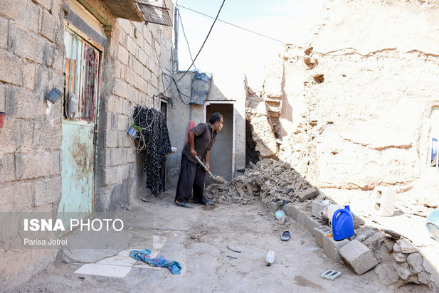 خسارات زلزله بندر گناوه