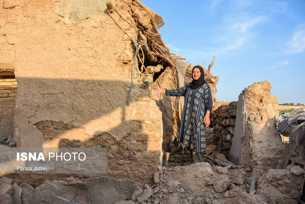 خسارات زلزله بندر گناوه