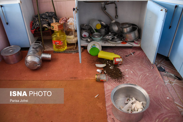 خسارات زلزله بندر گناوه