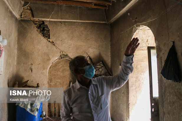 خسارات زلزله بندر گناوه