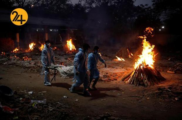 غم بارترین تصاویر از روز‌های جنگ با کرونا در هند