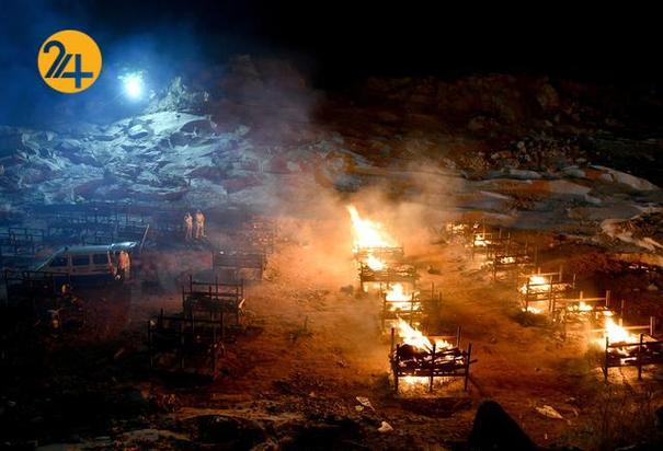 غم بارترین تصاویر از روز‌های جنگ با کرونا در هند