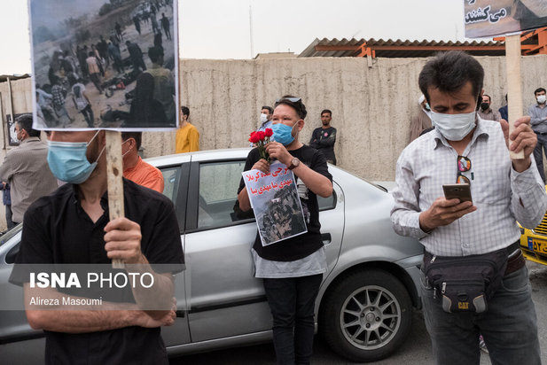 تجمع اعتراضی افغان‌ها در تهران