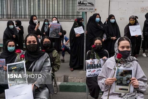تجمع اعتراضی افغان‌ها در تهران