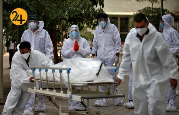 داغداران جانباختگان کرونایی در هند