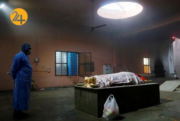 داغداران جانباختگان کرونایی در هند