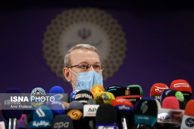 حضور علی لاریجانی در پنجمین روز ثبت‌نام داوطلبان انتخابات ریاست جمهوری ۱۴۰۰