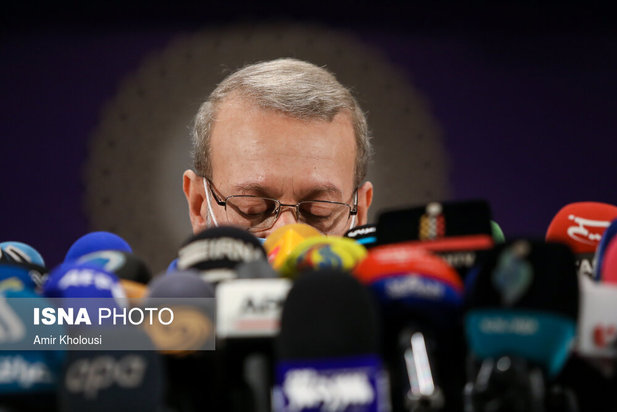 حضور علی لاریجانی در پنجمین روز ثبت‌نام داوطلبان انتخابات ریاست جمهوری ۱۴۰۰