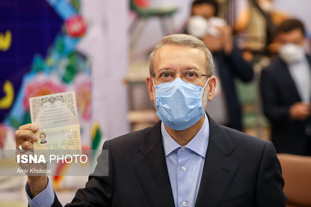 حضور علی لاریجانی در پنجمین روز ثبت‌نام داوطلبان انتخابات ریاست جمهوری ۱۴۰۰