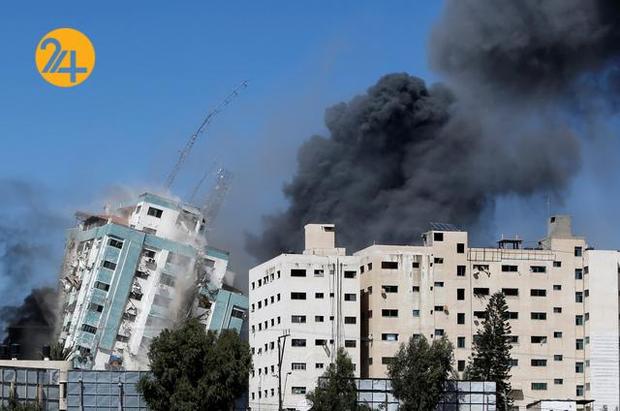 موشکباران ساختمان شبکه الجزیره و خبرگزاری آسوشیتدپرس در غزه