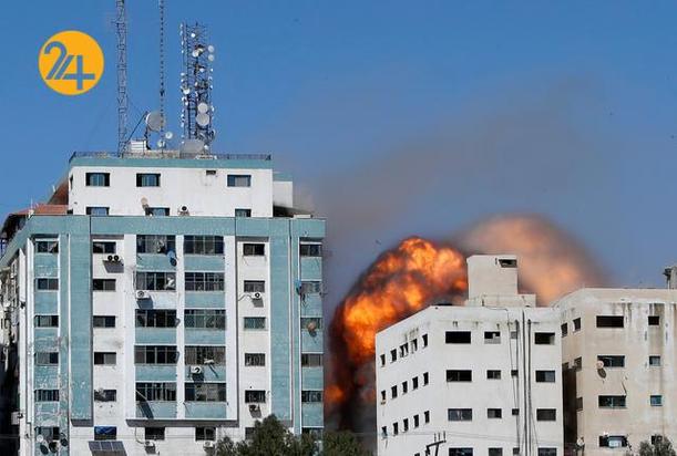 موشکباران ساختمان شبکه الجزیره و خبرگزاری آسوشیتدپرس در غزه