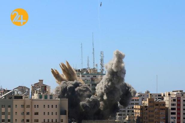 موشکباران ساختمان شبکه الجزیره و خبرگزاری آسوشیتدپرس در غزه