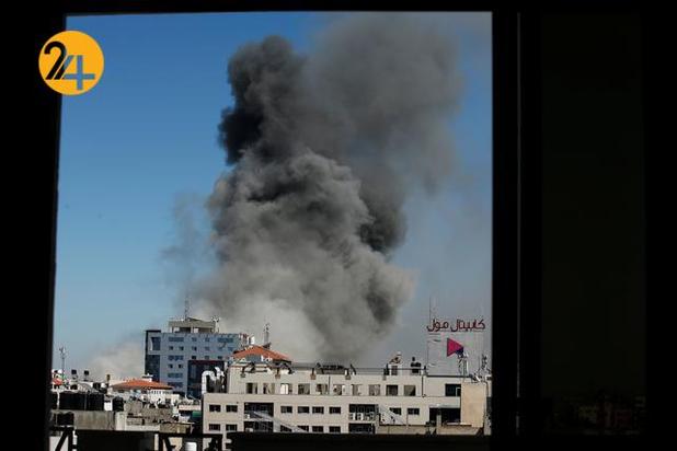 موشکباران ساختمان شبکه الجزیره و خبرگزاری آسوشیتدپرس در غزه