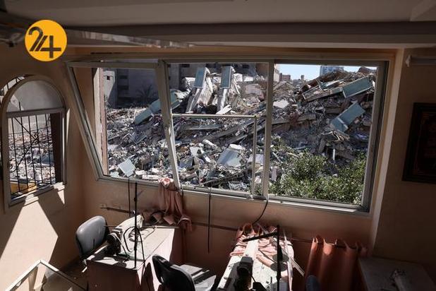 موشکباران ساختمان شبکه الجزیره و خبرگزاری آسوشیتدپرس در غزه