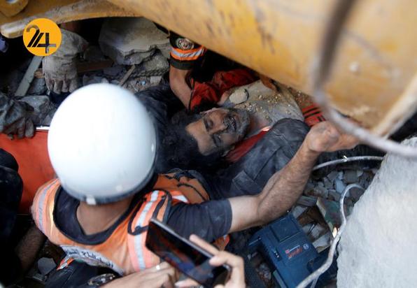 فلسطینی‌ها زیر خاکستر