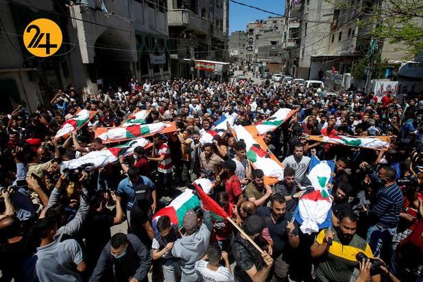 فلسطینی‌ها زیر خاکستر