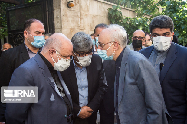 تشییع پیکر مرحوم اکبر ترکان