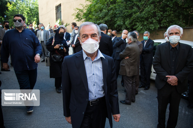 تشییع پیکر مرحوم اکبر ترکان