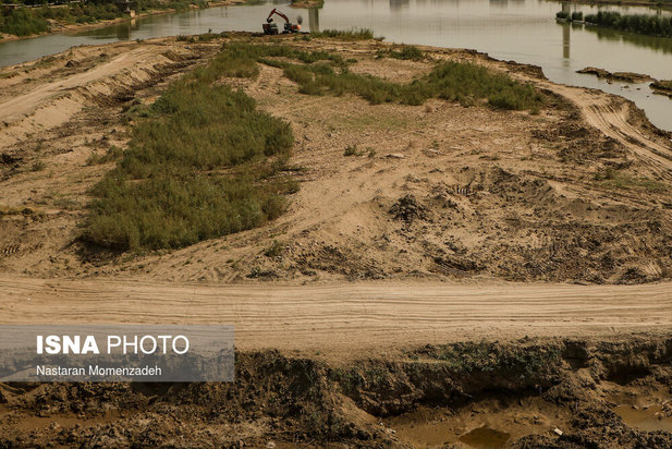 رود کارون در حال احتضار