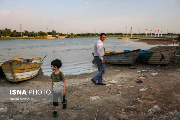 رود کارون در حال احتضار