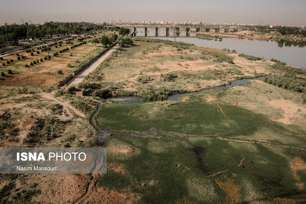 رود کارون در حال احتضار