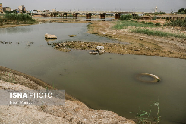 رود کارون در حال احتضار