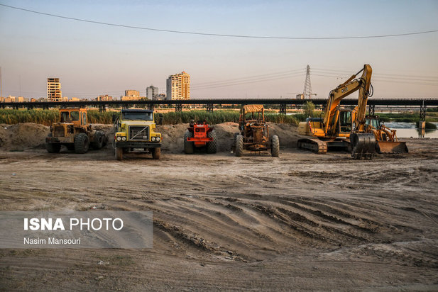 رود کارون در حال احتضار