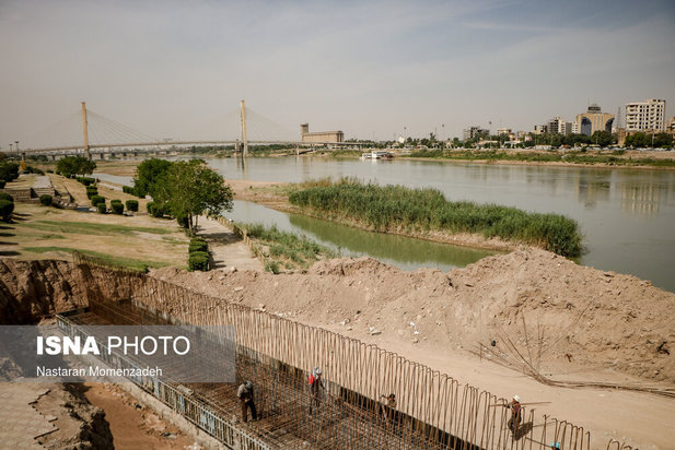 رود کارون در حال احتضار