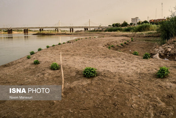 رود کارون در حال احتضار