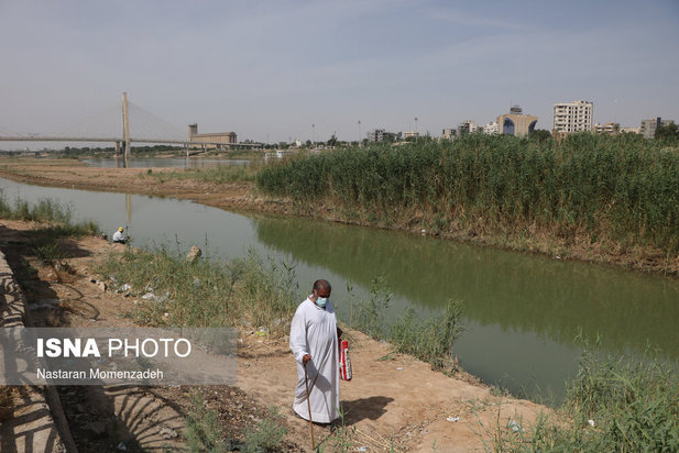 رود کارون در حال احتضار