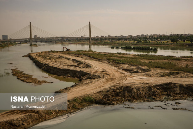 رود کارون در حال احتضار