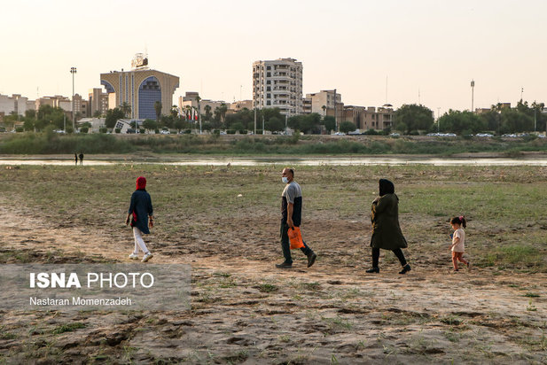 رود کارون در حال احتضار