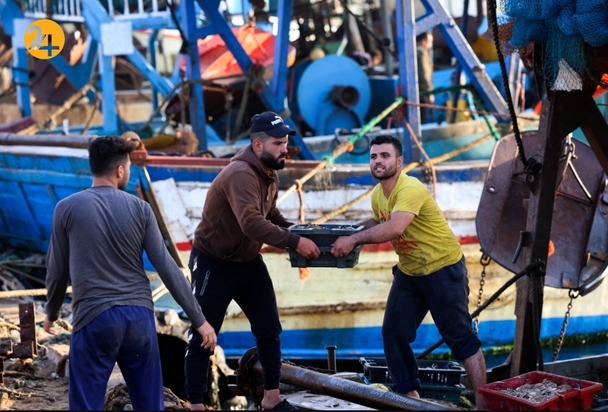 بازگشت ماهیگیران غزه به دریا