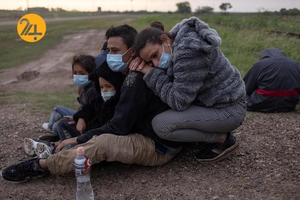 دستگیری مهاجران در مرز مکزیک و آمریکا